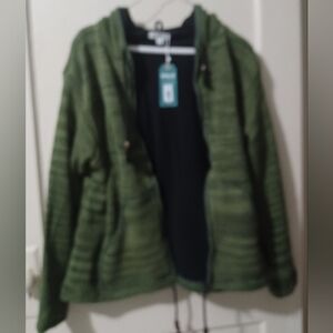 EARTHBOUND Olive Textured Jacket